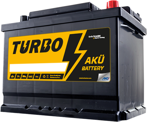 Акумулятор легковий TURBO 12B 55Ah 550A плюс справа (R+) кальцієвий (Ca/Ca) 207X175X175мм